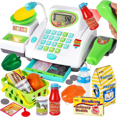 Toy till cash register - toy,