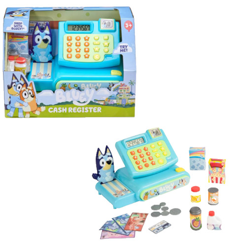 Bluey toy cash register - toy,