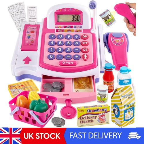 Kids tills cash register with - register,