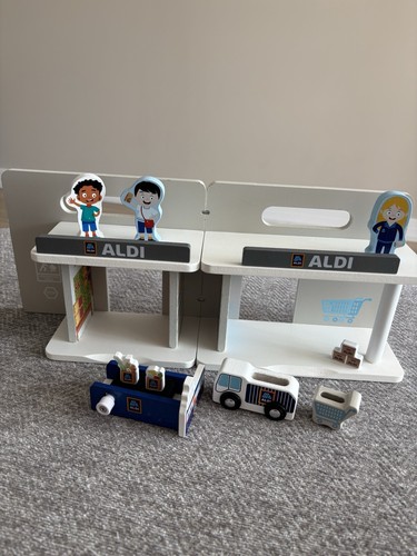 Aldi wooden toys shop - toys,