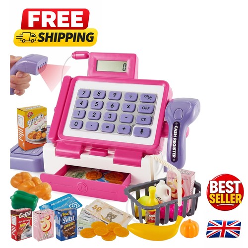 Children toy cash - cash, register