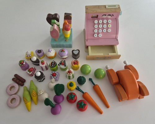 Toy van wooden ice lolly - le,
