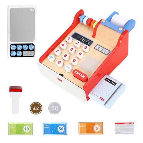 Soka wooden cash register - soka,